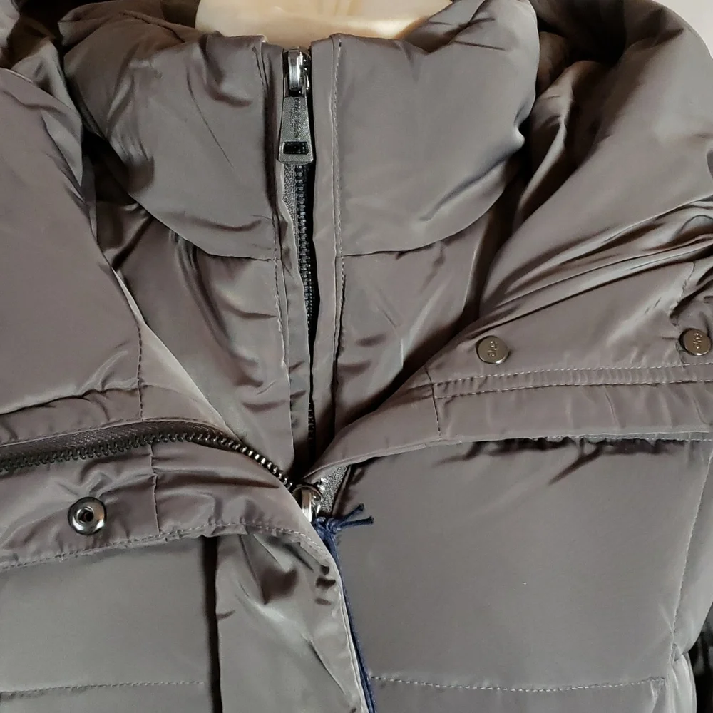 NEW Cole Haan Hooded Down & Feather Jacket